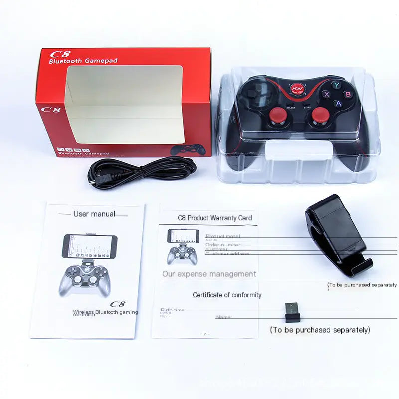 C8 Bluetooth Wireless Game Controller for iOS/Android/PC